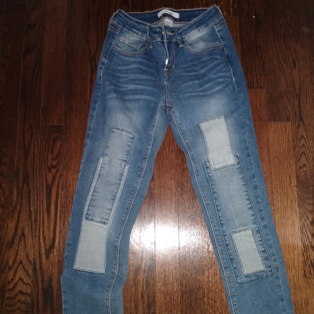 patch jeans
